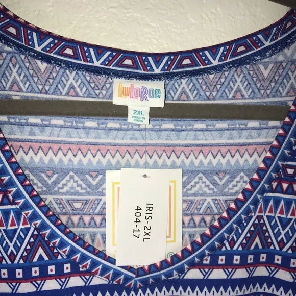 LuLaRoe Iris Tee - Picture 6 of 7